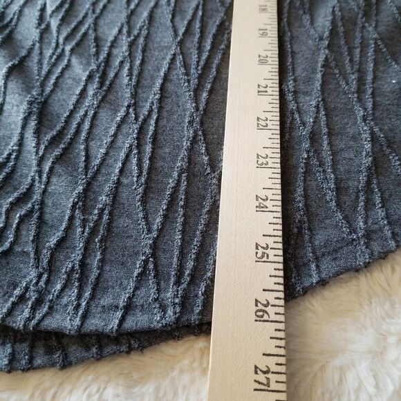 Simply Vera VeraWang Top Blouse Size XXL Gray - Picture 8 of 9